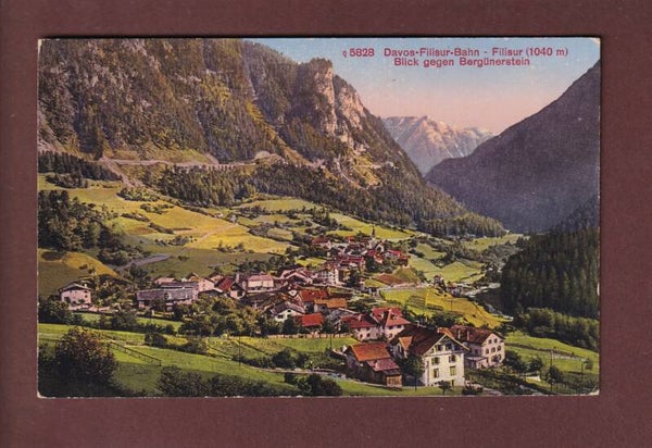 FILISUR - Bergünerstein - 1926