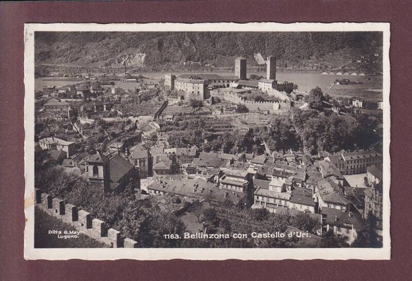 BELLINZONA - Castello d'Uri - 1929