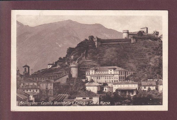 BELLINZONA - Collegio Santa Maria - 1915 Feldpost