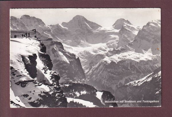 MÄNNLICHEN - Breithorn - Tschingelhorn - 1962