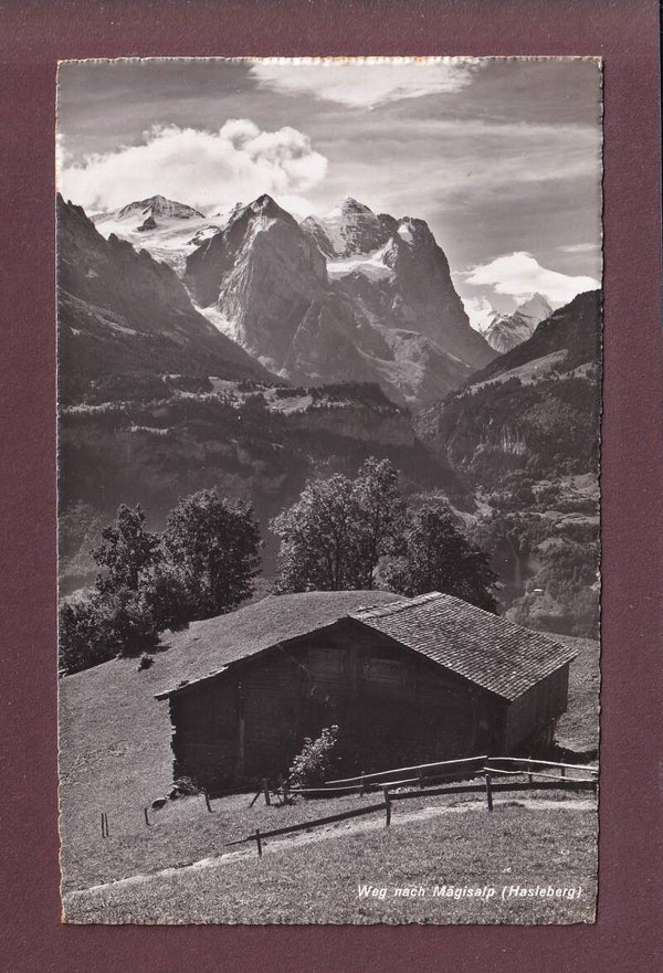Weg nach MÄGISALP - 1946