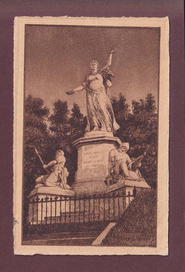 BASEL - St. Jakobdenkmal - 1909