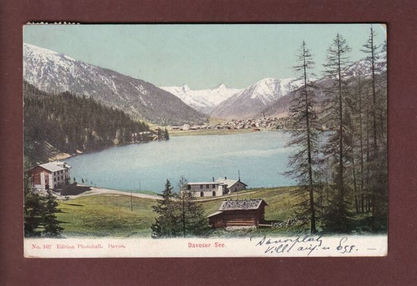 DAVOS - Davosersee - 1906