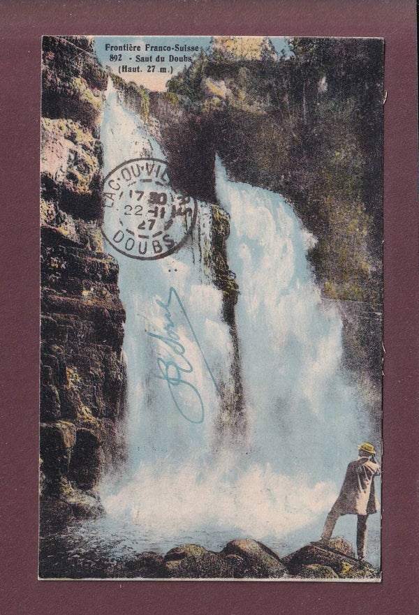 SAUT DU DOUBS - 1927