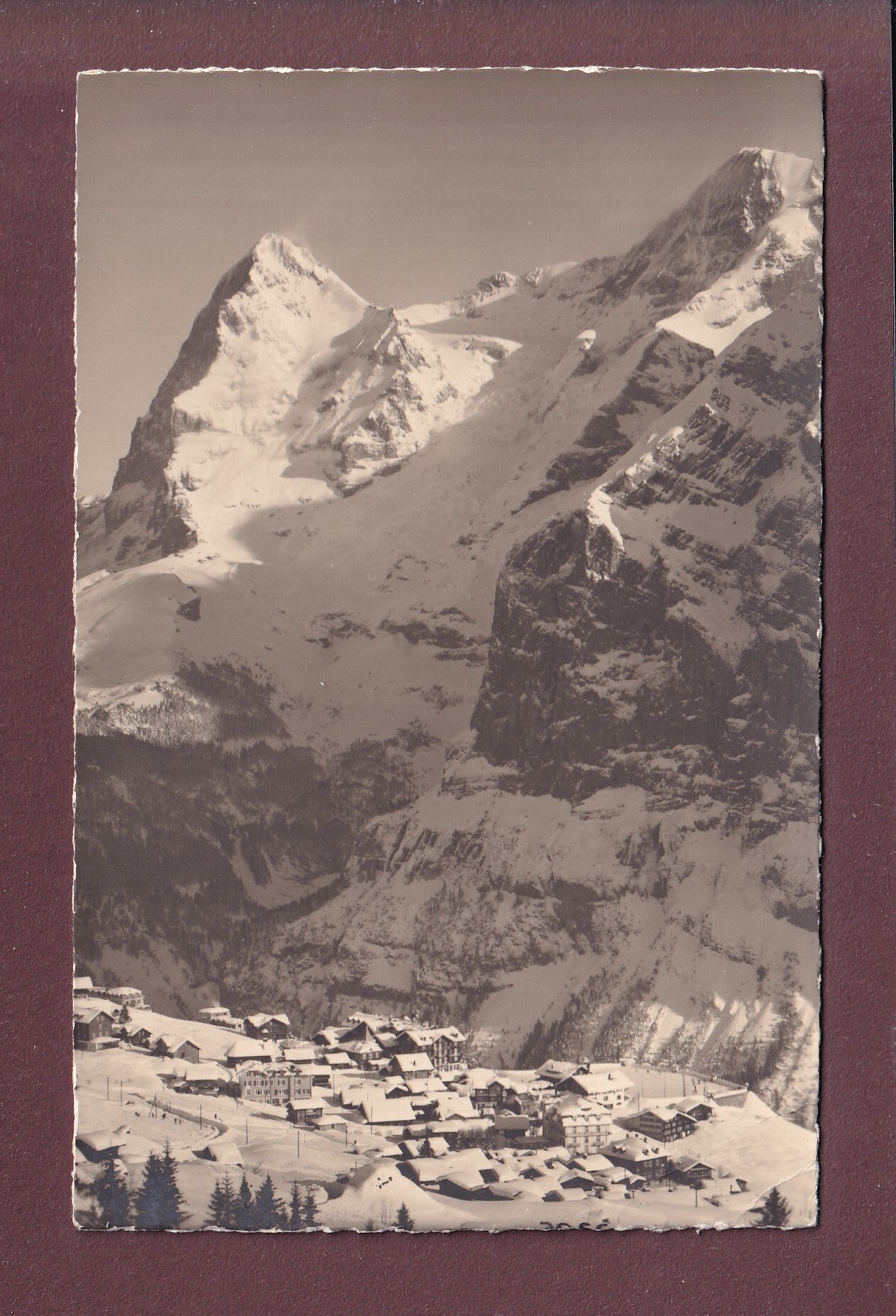 MÜRREN - Eiger - Mönch - 1936 E. Gyger // Eckbug //