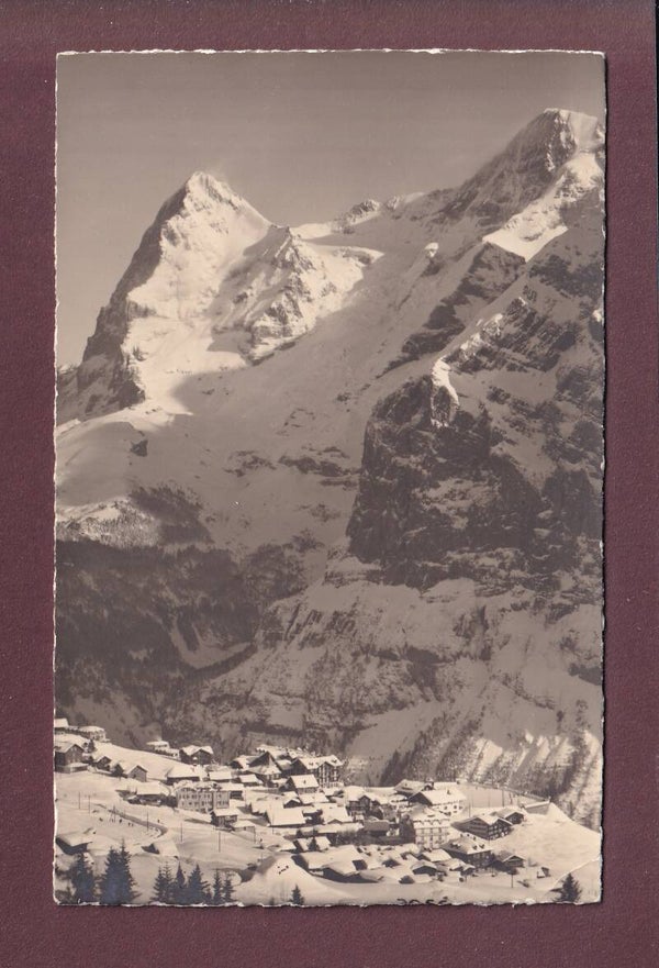 MÜRREN - Eiger - Mönch - 1936 E. Gyger // Eckbug //