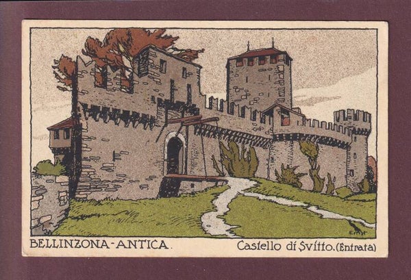 BELLINZONA Antica - Castello di Svitto - Ernst