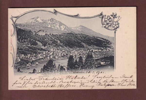 DAVOS-PLATZ - 1901 // Eckbug //