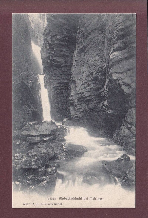 ALPBACHSCHLUCHT bei Meiringen