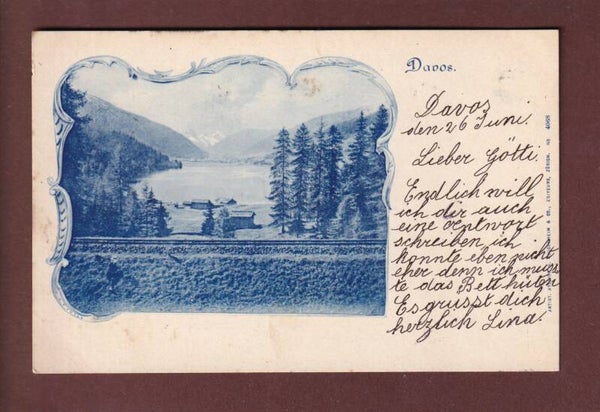 DAVOS - Davosersee - 1900