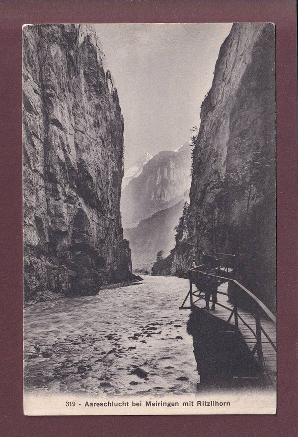 Meiringen - AARESCHLUCHT - Ritzlihorn