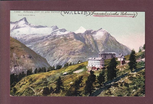 RIFFELALP près Zermatt
