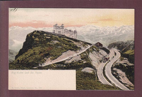 RIGI-KULM und die Alpen