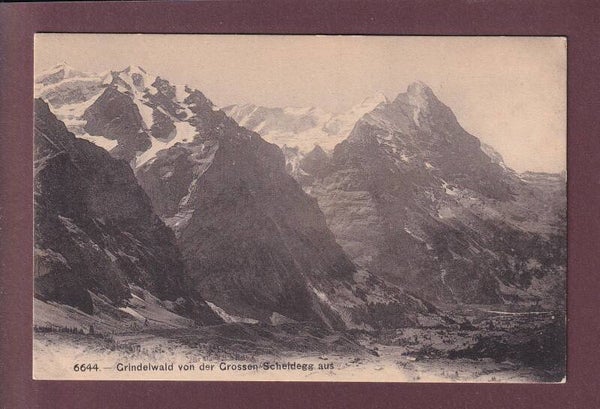 GRINDELWALD von der Grossen Scheidegg aus