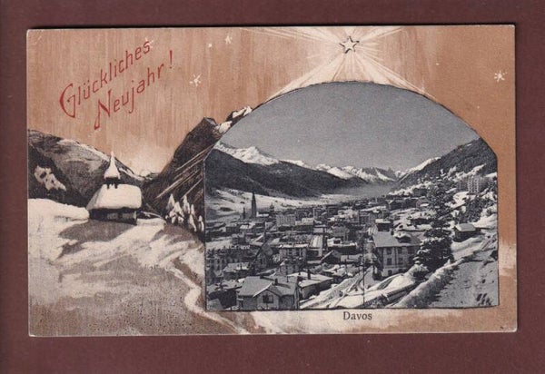 DAVOS - Neujahr - 1910