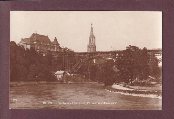 BERN - Kirchenfeldbrücke - Kasino
