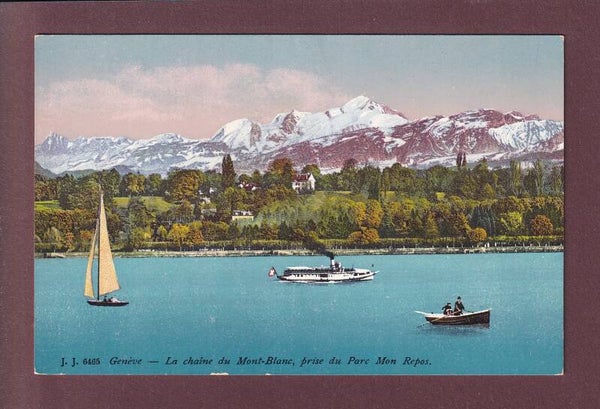 GENEVE - Mont-Blanc
