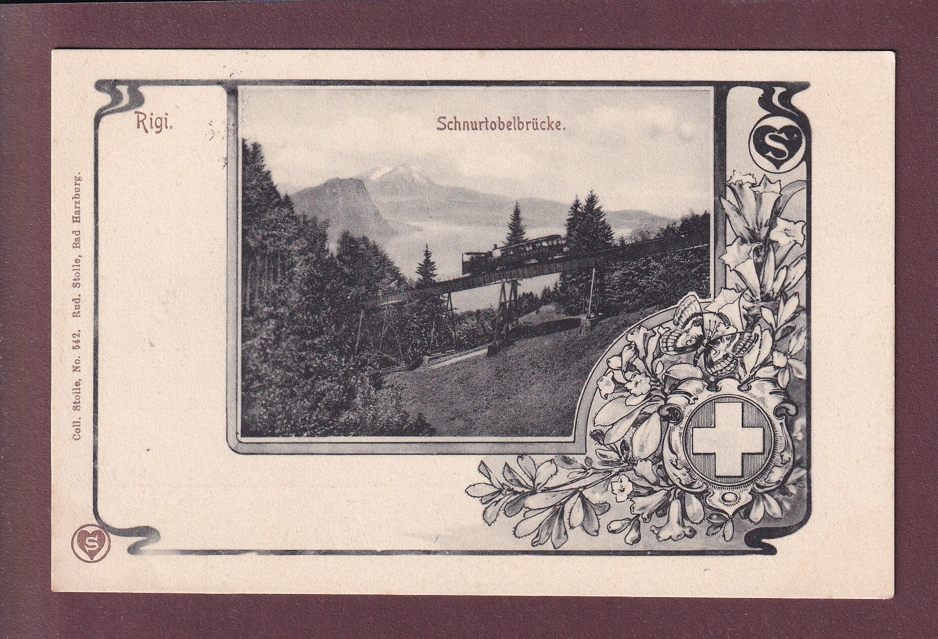 Rigi - SCHNURTOBEL- BRÜCKE