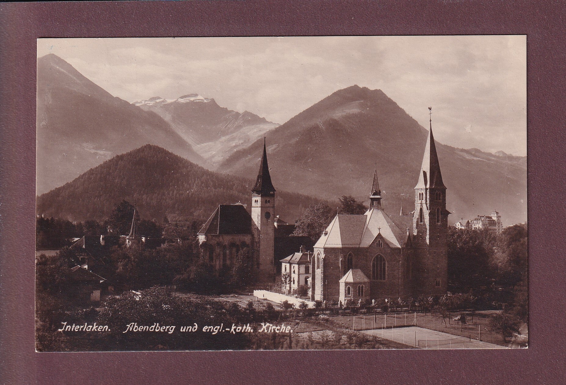 INTERLAKEN - Kirche - Abendberg