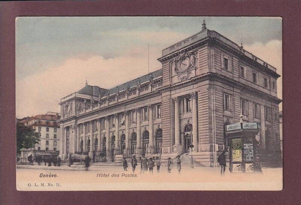 GENEVE - Hôtel des Postes