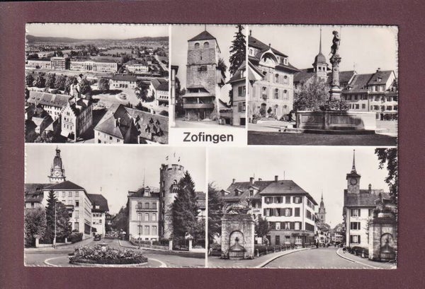 ZOFINGEN - 5 Bilder - 1958