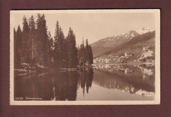 DAVOS - Am Davosersee - 1913