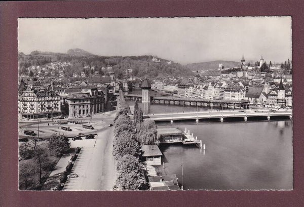 LUZERN - Bus-Platz - 1960