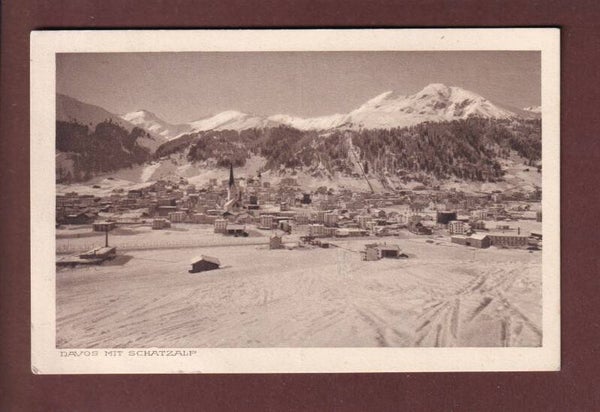 DAVOS mit Schatzalp - Feldpost // Eckbug //
