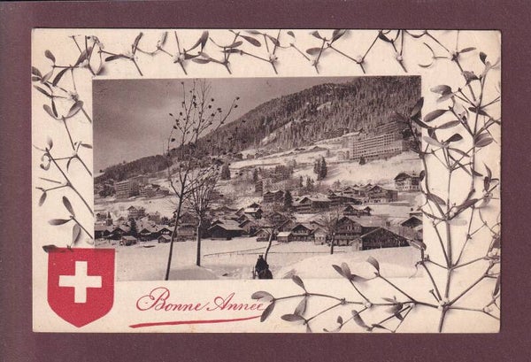 LEYSIN - Bonne Année - 1917
