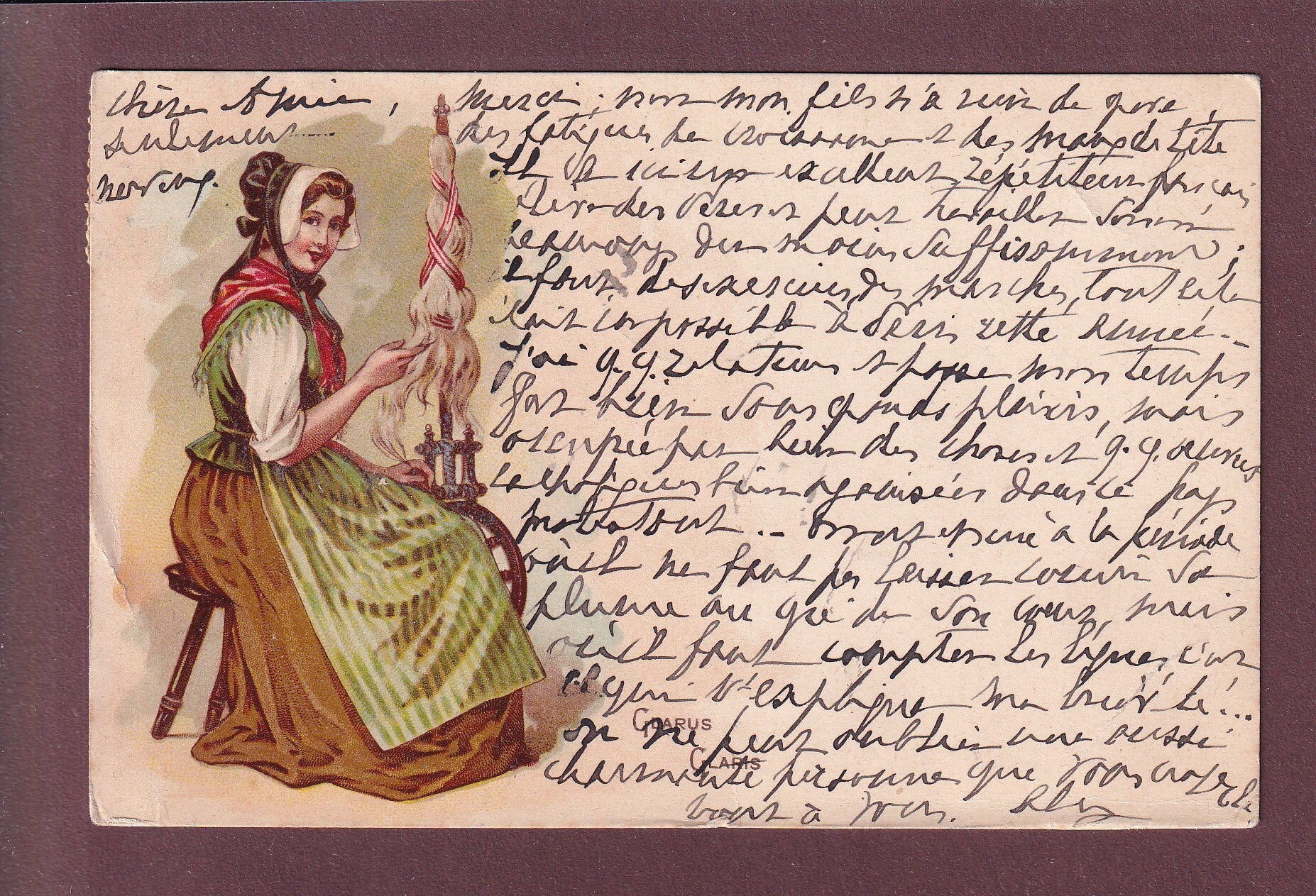 GLARUS - Tracht - 1903