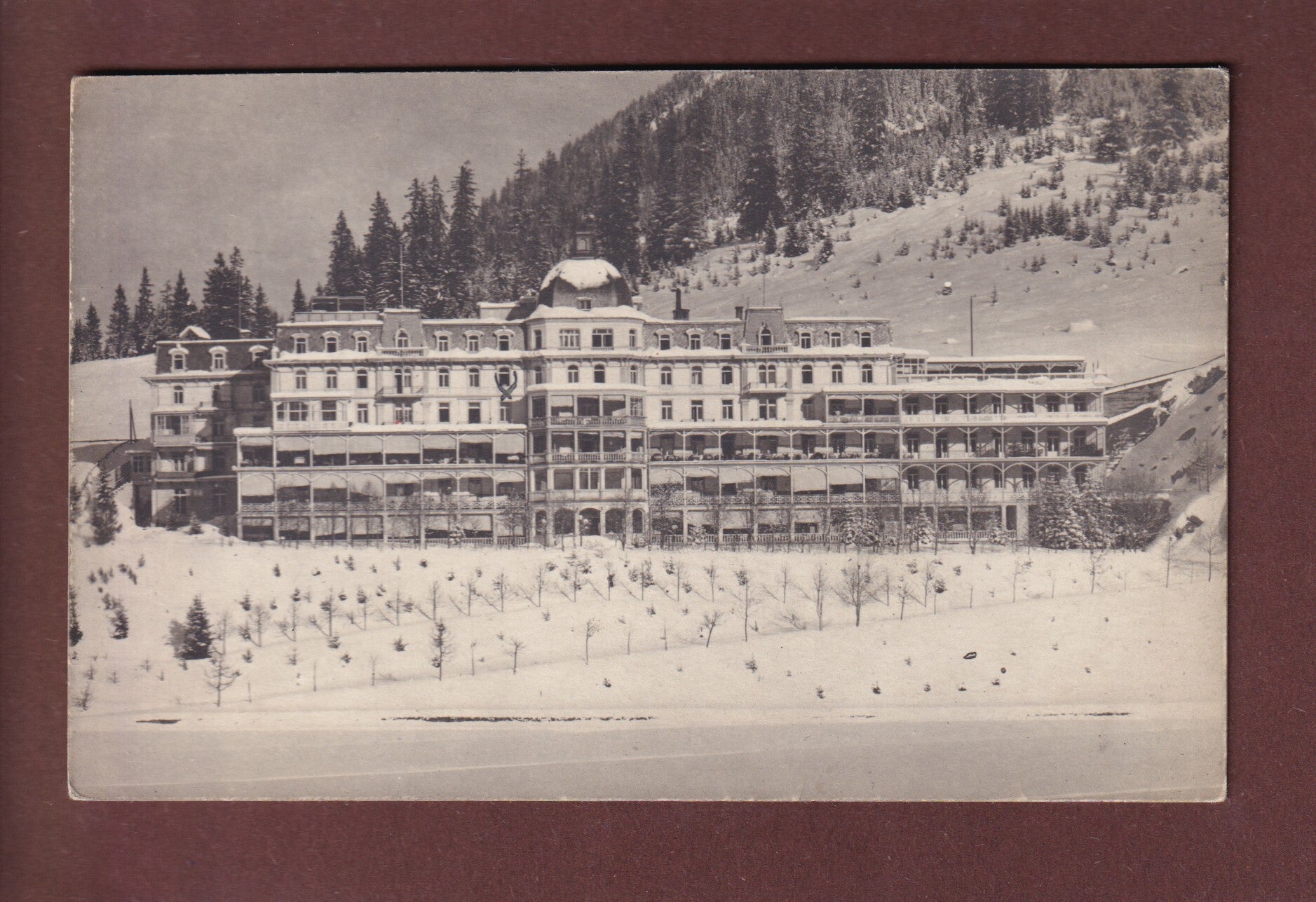 DAVOS - Höhenklinik Valbella - 1928