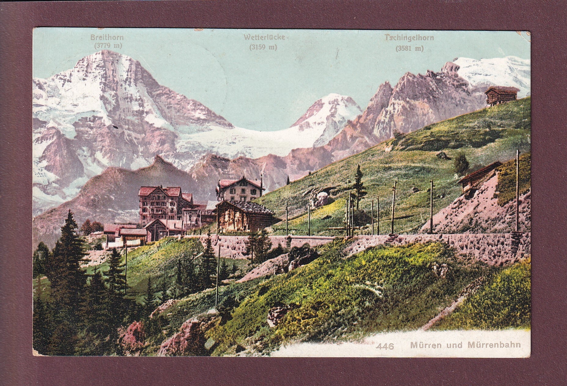 MÜRREN - Mürrenbahn - 1908