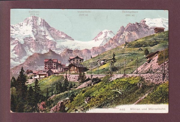 MÜRREN - Mürrenbahn - 1908