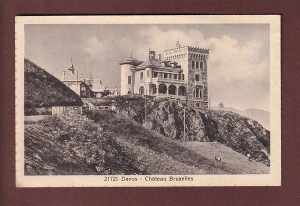 DAVOS - Château Bruxelles - 1925