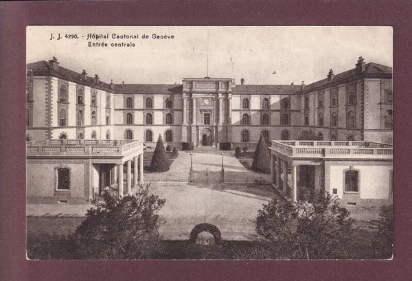 GENEVE - Hôpital cantonal - 1929