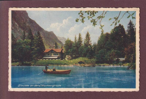 BLAUSEE an der Lötschbergroute - 1935