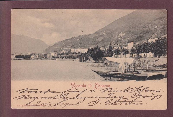 Ricordo di LOCARNO -1900