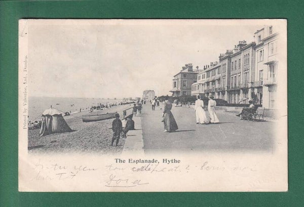 HYTHE - The Esplanade - 1902