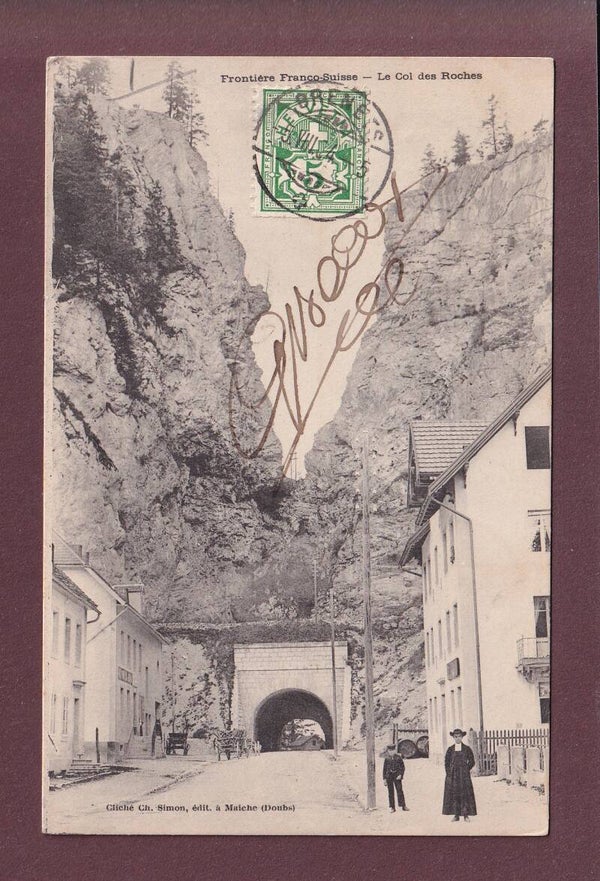 COL DES ROCHES - 1904