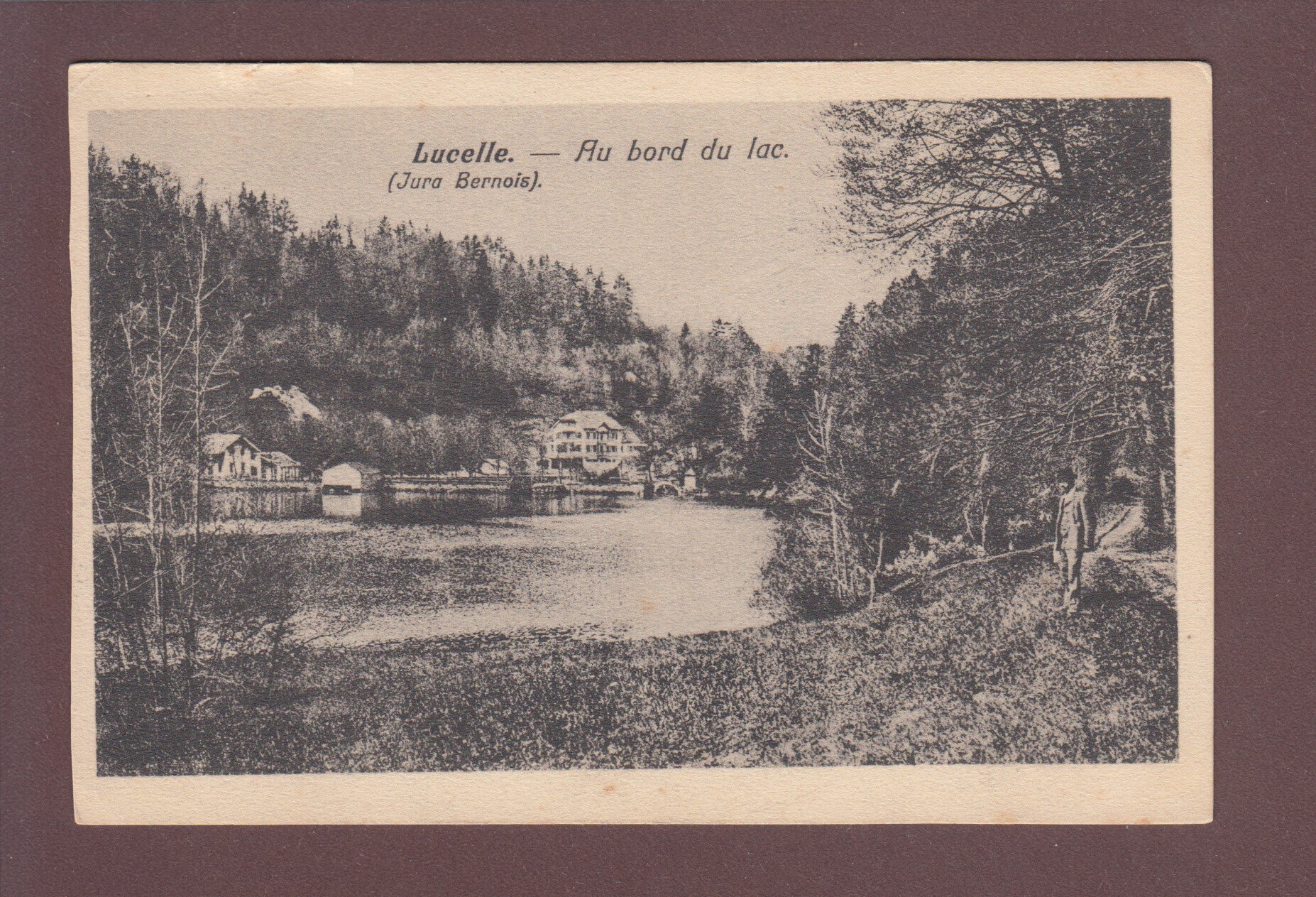 Porrentruy - LUCELLE - Bords du lac - 1919