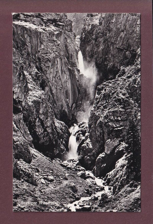 SERTIGTAL - Wasserfall - 1962
