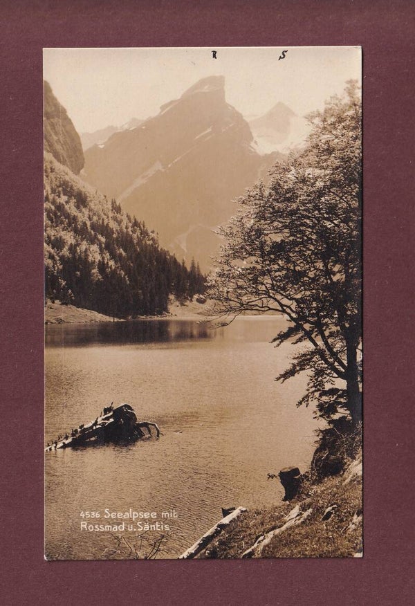 SEEALPSEE - Rossmad - Säntis - 1923