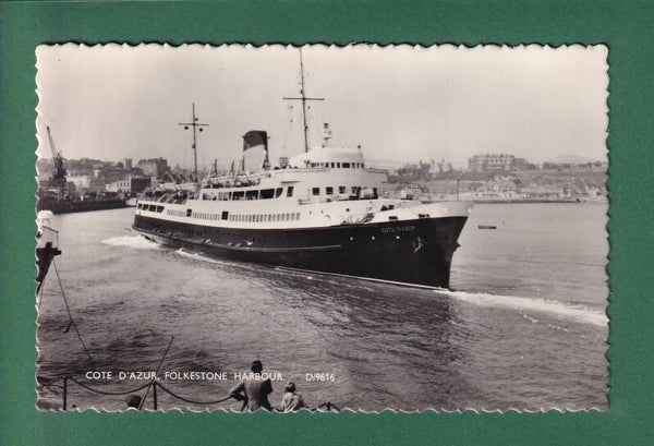 FOLKESTONE HARBOUR - Boat - 1958