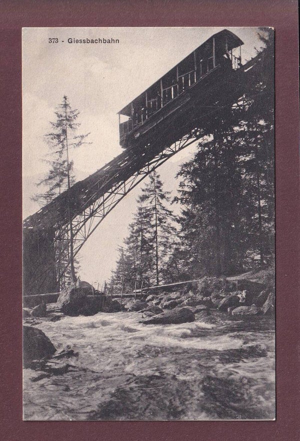 GIESSBACH - Bahn - 1910
