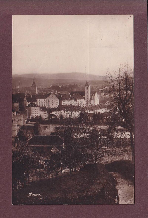 AARAU - Teilansicht - 1924