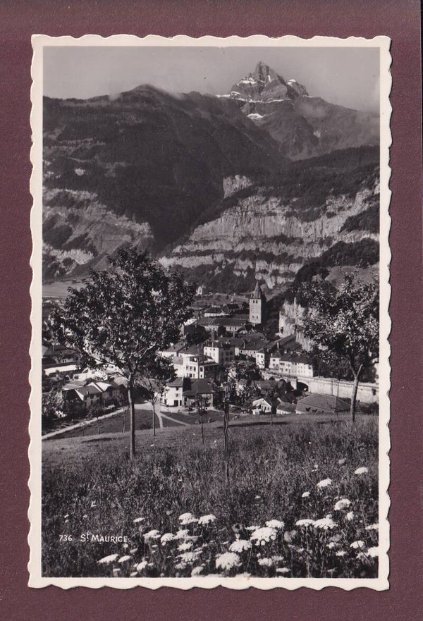 ST. MAURICE - 1952 Feldpost