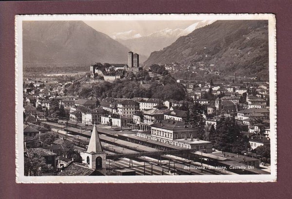 BELLINZONA - Stazione - 1943