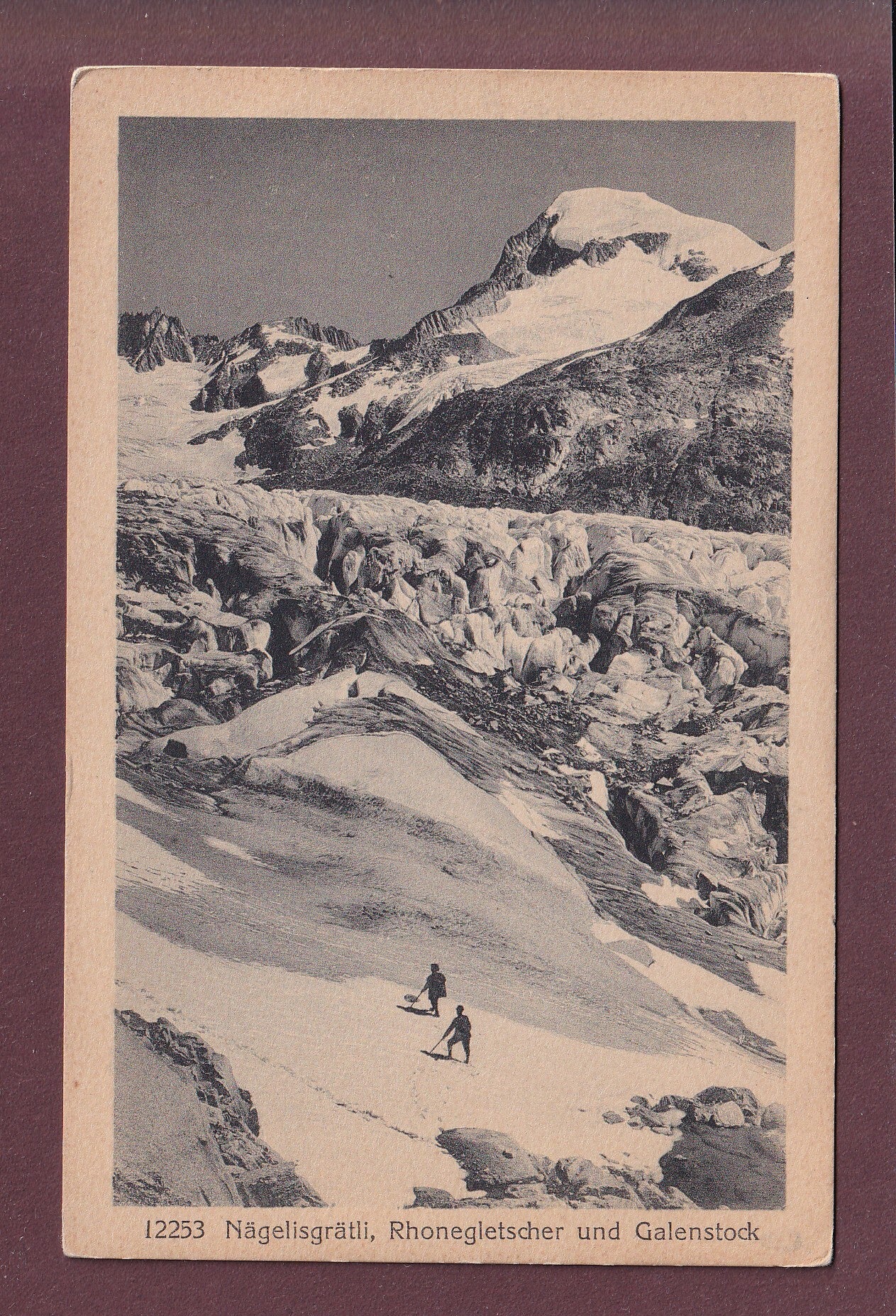 RHONEGLETSCHER - Galenstock - Nägelisgrätli - Leute