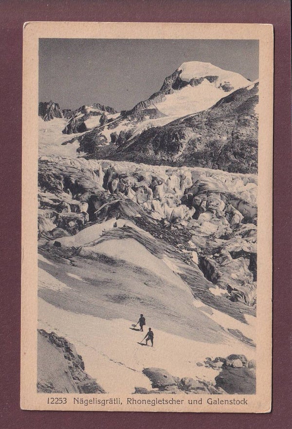 RHONEGLETSCHER - Galenstock - Nägelisgrätli - Leute