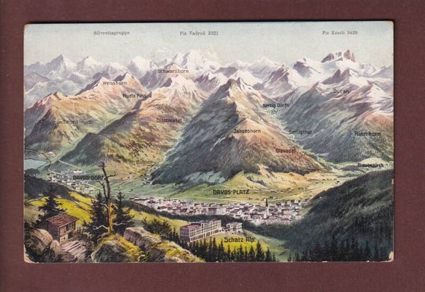 DAVOS und Umgebung - 1908